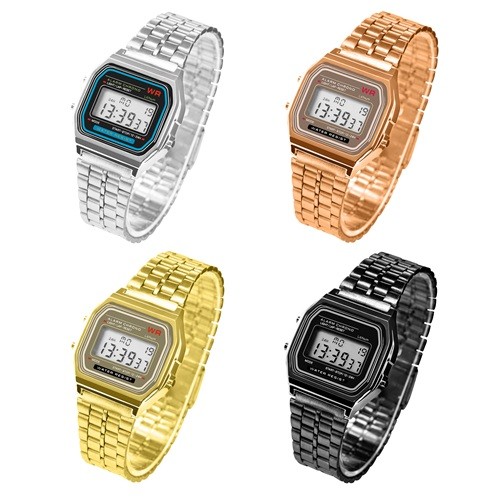 Digitale armbanduhr retro - im,