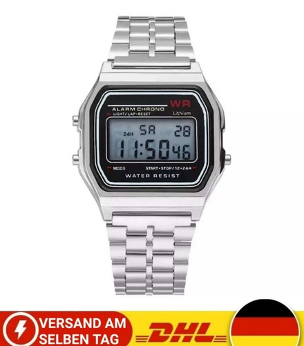 Digitale 24h lcd metall - digitale,