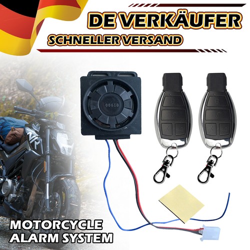 12v motorrad alarmanlage - 12v,