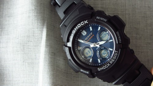 Casio shock awg m100sb - casio, awg-m100sb-2aer