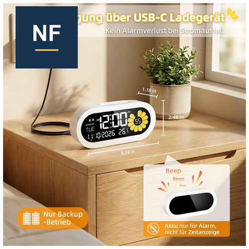 Digitaler wecker - digitaler,
