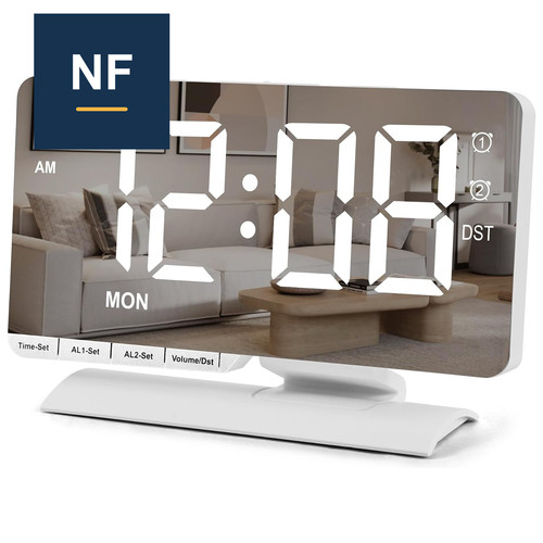 Digitaluhr wecker led - wecker, 7,3"