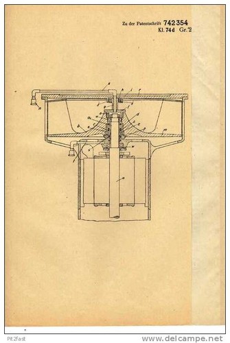 Original patentschrift - original,