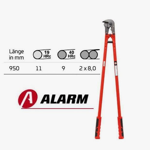 Alarm baustahlmattenschneider - alarm,
