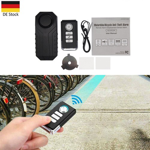 Motorrad fahrrad alarmanlage - motorrad,
